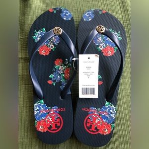 Torch Burch flip flops nwt 7